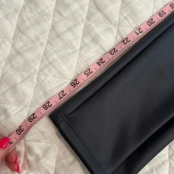 Express Dark Gray Leather Legging - Picture 5 of 8